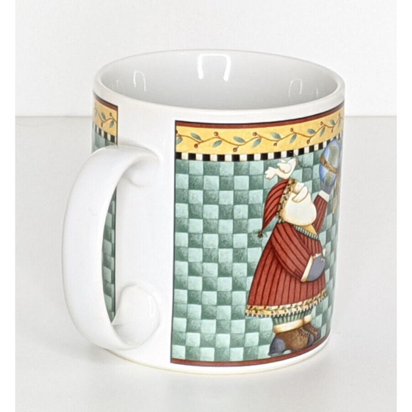 Sakura Debbie Mumm Santa Mug Cup Joy To The World - Picture 2 of 6